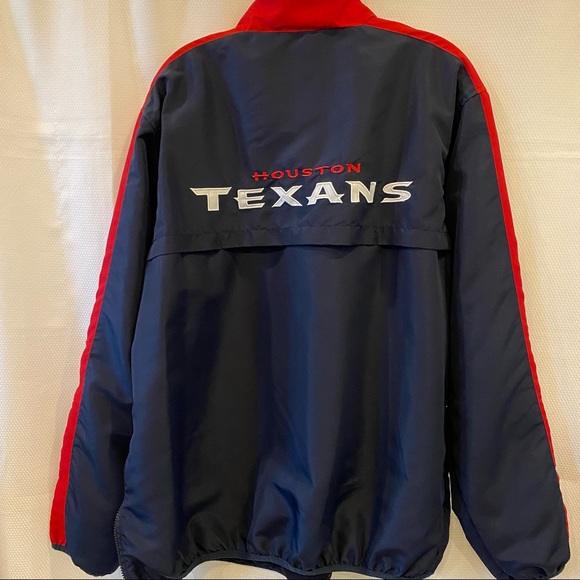 NFL Texans Windbreaker Jacket Size L - Picture 7 of 14
